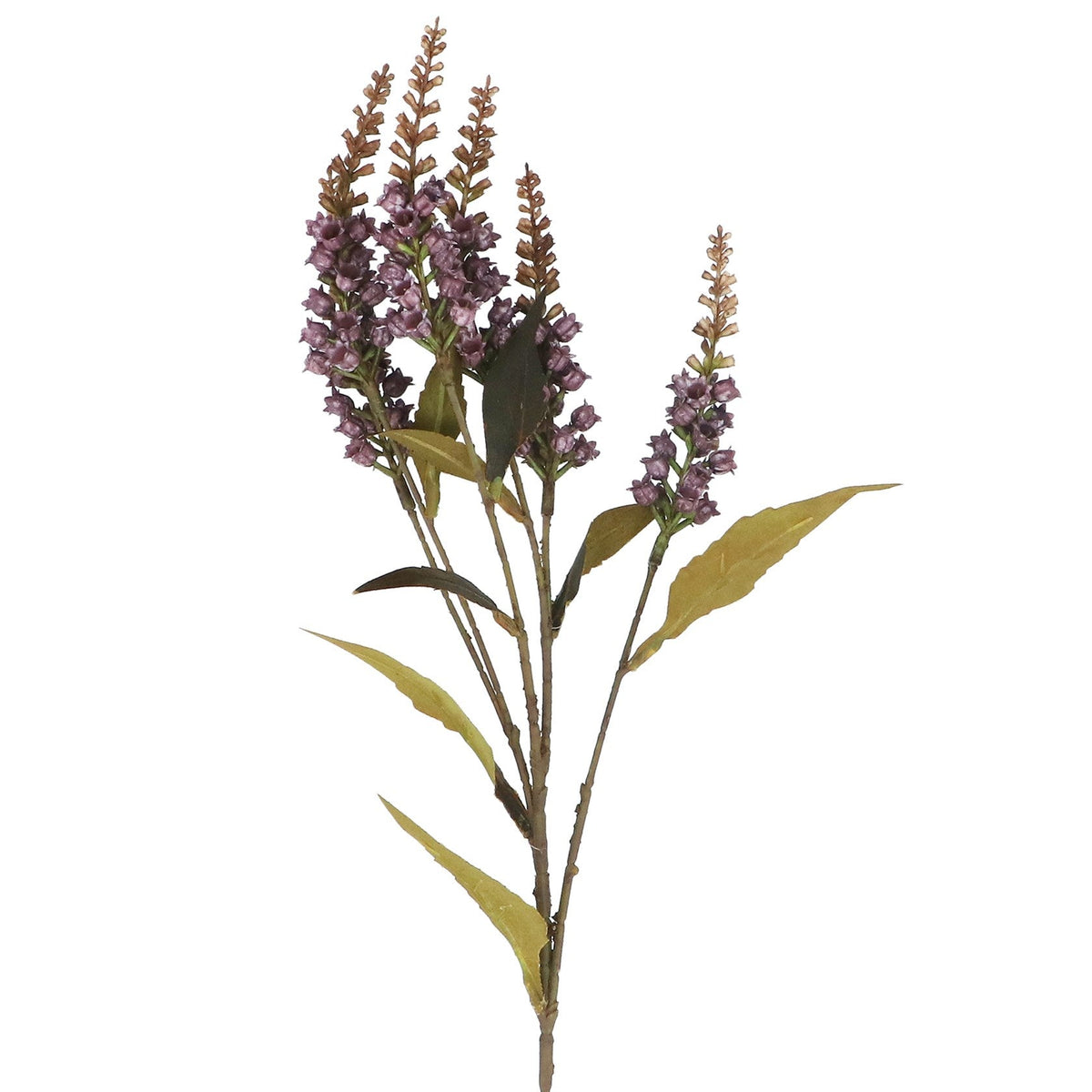 Gisela Graham Purple Mini Bell Flower Spray - 55cm
