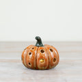 Halloween LED Pumpkin Ornament 8cm