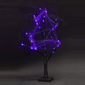 Noma Haunted Halloween Tree with Spiders & Lights - 60cm