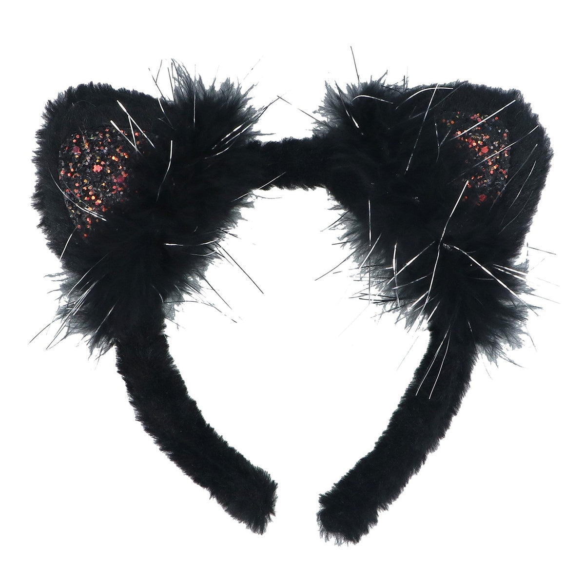 Gisela Graham - Black Cat Ears Headband