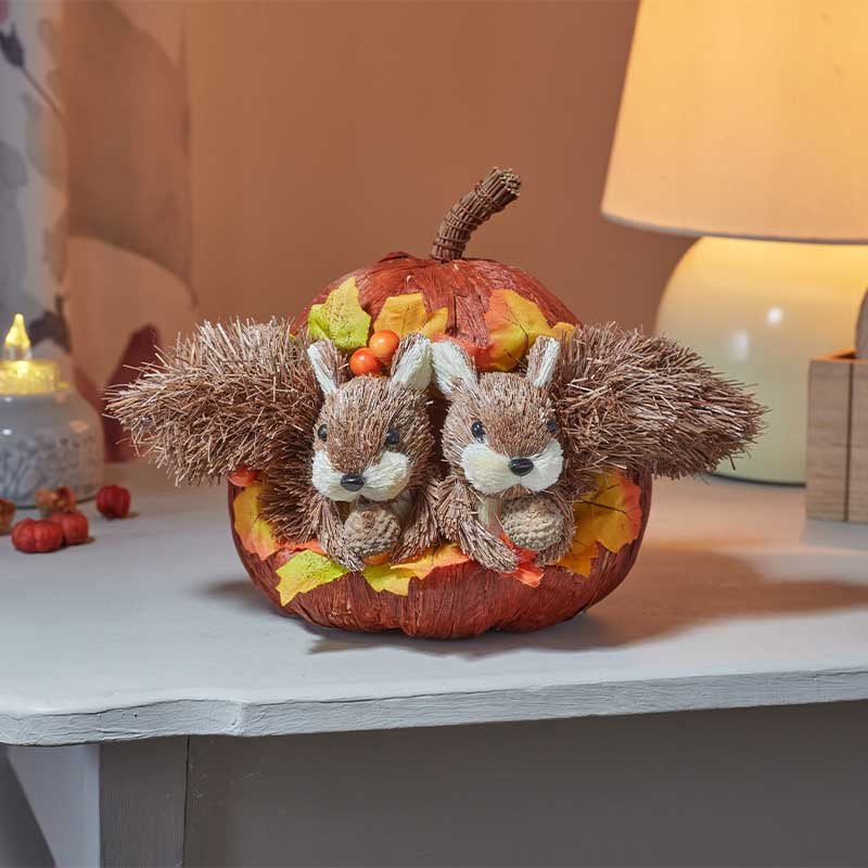 Squirrel, Owl or Hedgehog Pumpkin Pal - Single