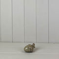 Beige Mottle Ceramic Acorn Ornament - 5cm