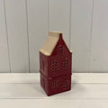 Medium Red Ceramic LED Townhouse with Sand Roof