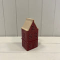 Small Red Ceramic LED Townhouse with Sand Roof