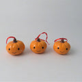 Ceramic Halloween Pumpkin with Smiley Face Hanging Tree Decoration