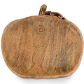 Halloween 30cm Mango Wood Pumpkin Shaped Tray
