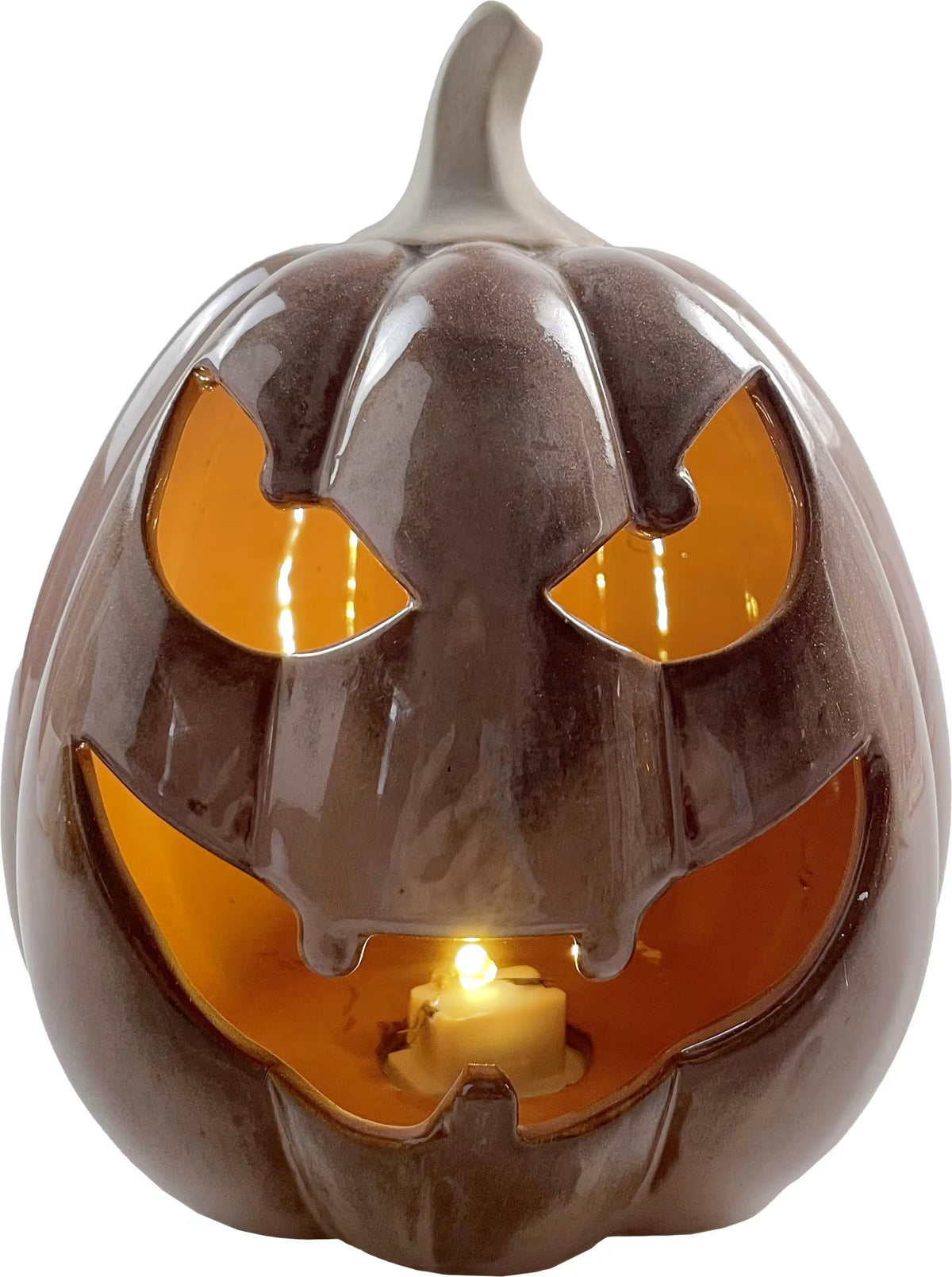Light Orange Ceramic Pumpkin - 49.5cm