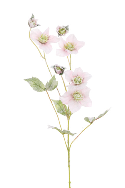 Pastel Hellebore Artificial Floral Spray