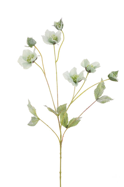 Pastel Hellebore Artificial Floral Spray