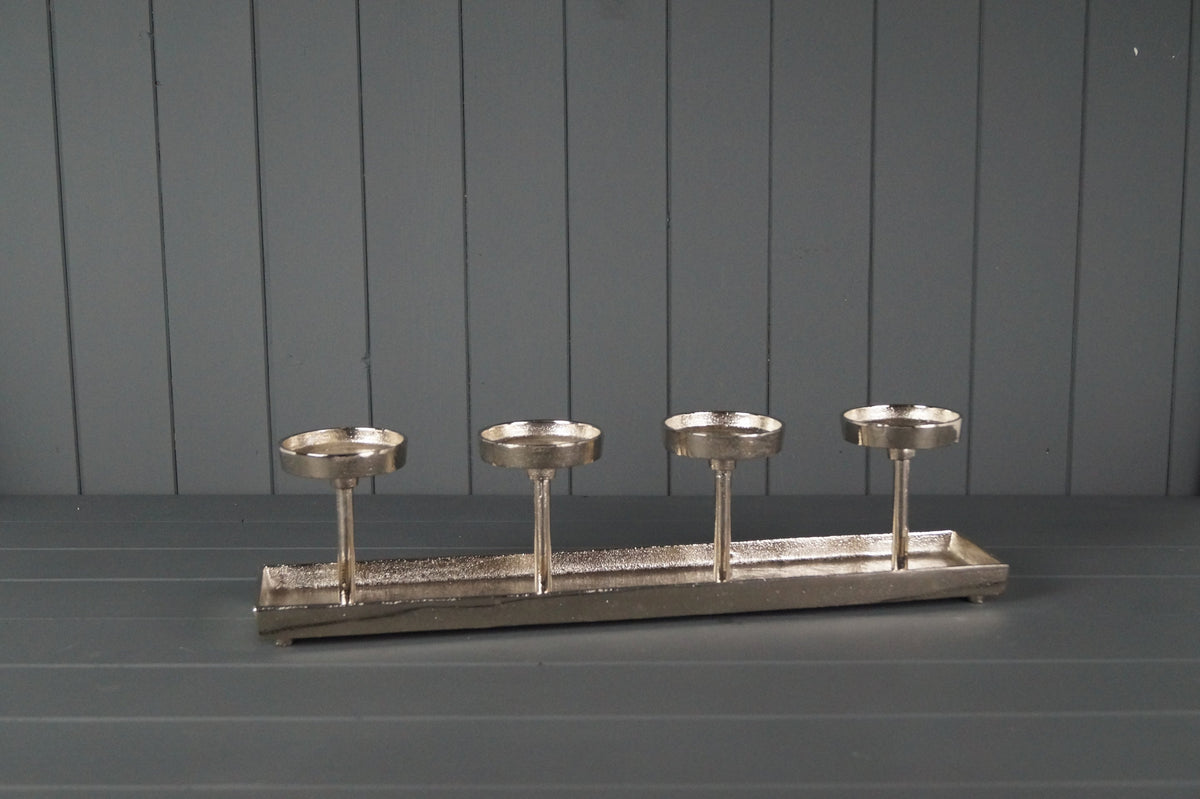 Metal Tea Light Centrepiece - 50cm