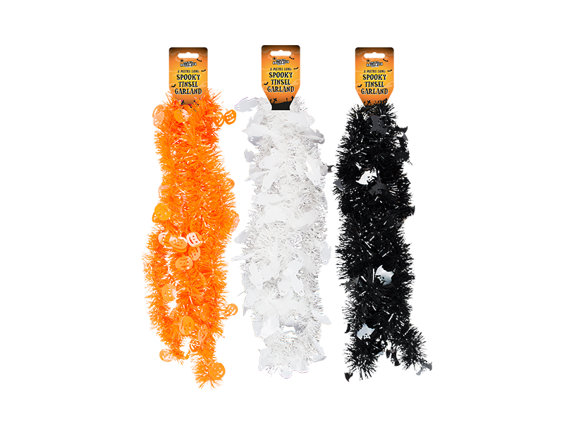 Halloween Tinsel Garland - 2m