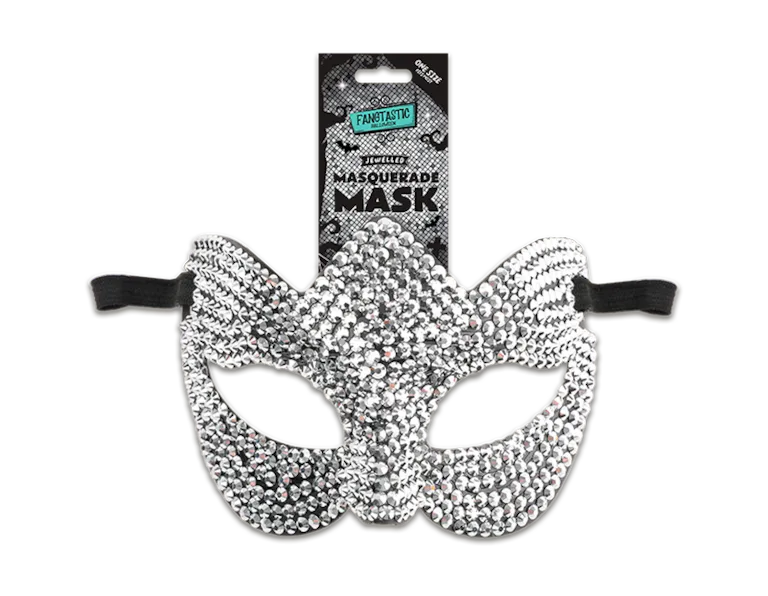 Halloween Jewelled Masquerade Mask