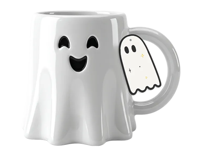 Halloween Ghost Mug - 450ml