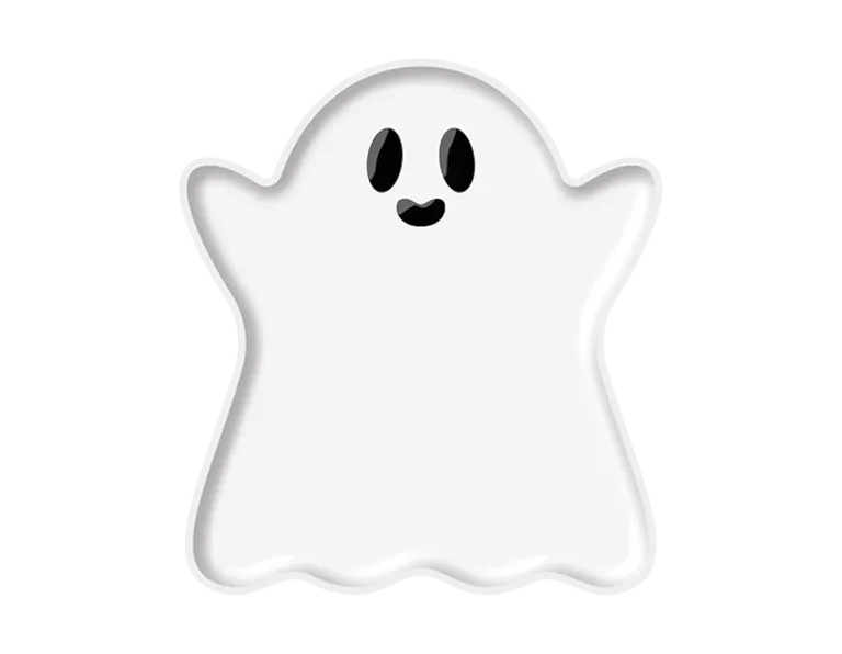 Halloween Ghost Dish