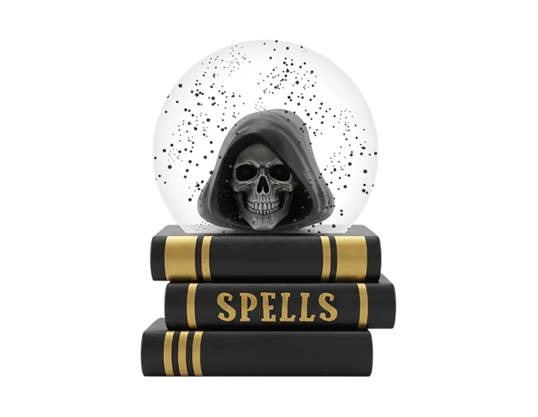 Halloween Spells Snow Globe