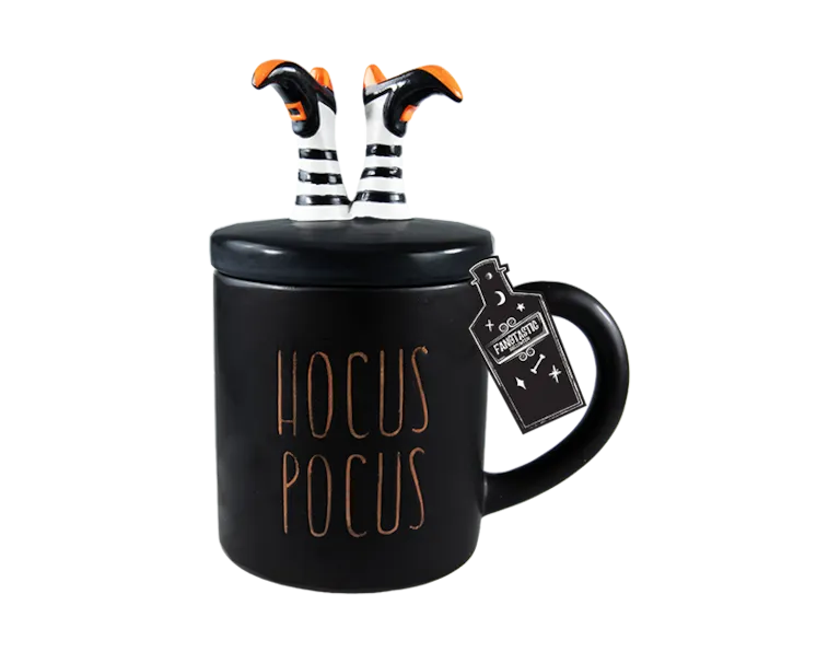 Halloween Lidded Witch Mug - 600ml