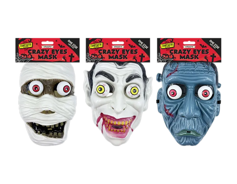 Halloween Crazy Eyes Mask