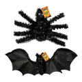 Halloween Creepy Tinsel Decoration - Choice of bat or spider