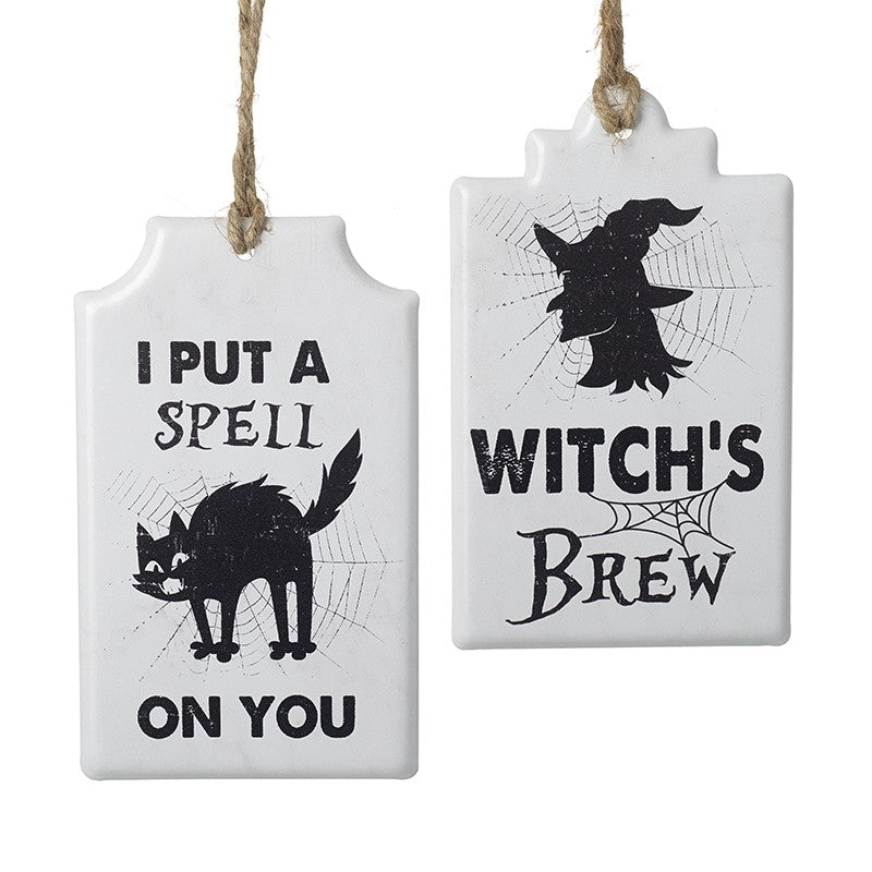 Halloween Black & White Signs