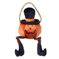 Fabric Pumpkin with Rope Hanger - 50cm