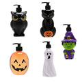 Halloween Character Hand Soap Dispenser Filled with Pumpkin Spice Fragrance Soap