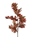 Autumnal Glitter Polyester Leaves Spray - 89cm