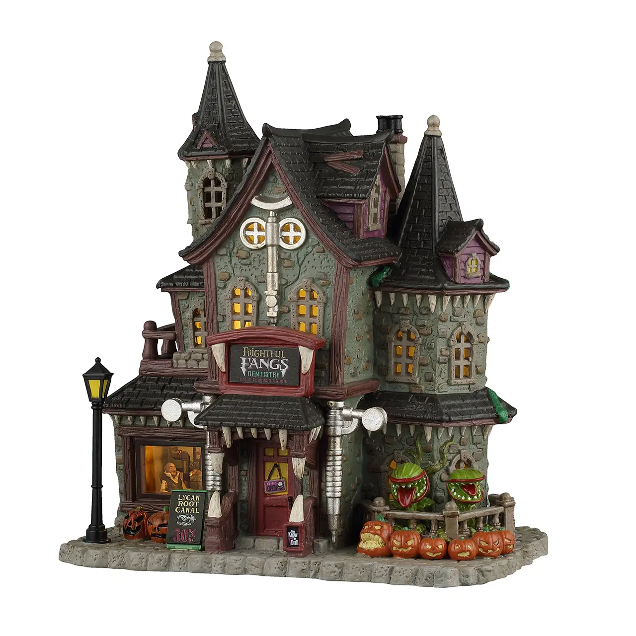 NEW Lemax Spooky Town -Frightful Fangs Dentistry
