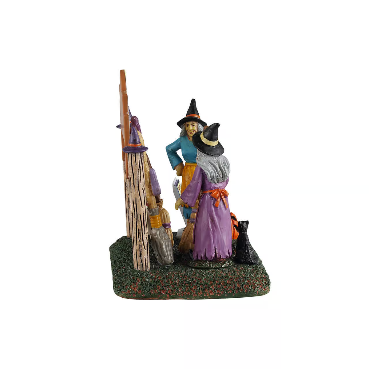 Lemax Spooky Town - Brooms To Go Halloween Village Figurine