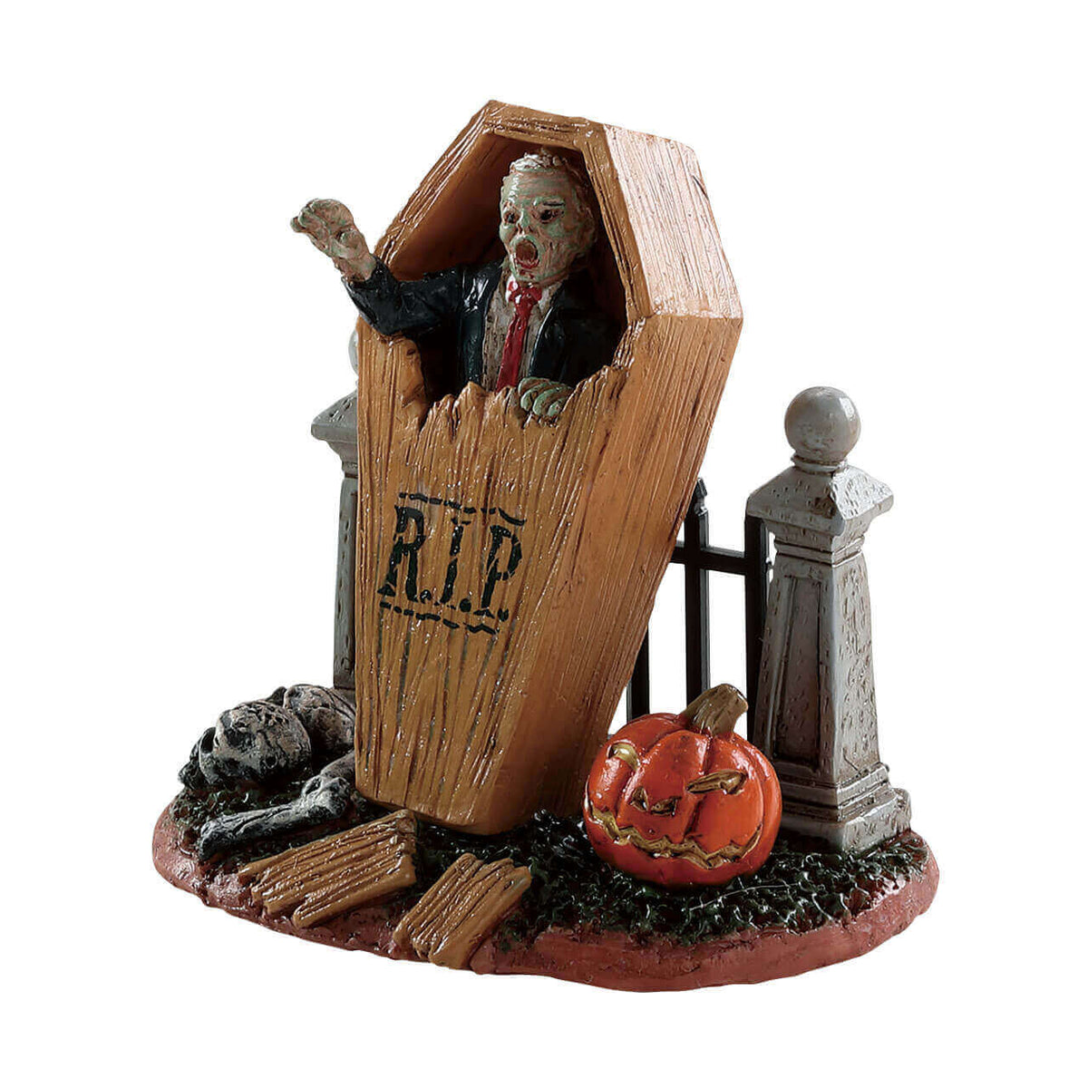 Lemax Spooky Town - Coffin Break Halloween Figurine
