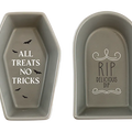 Grave Stone Ceramic Dip Bowls