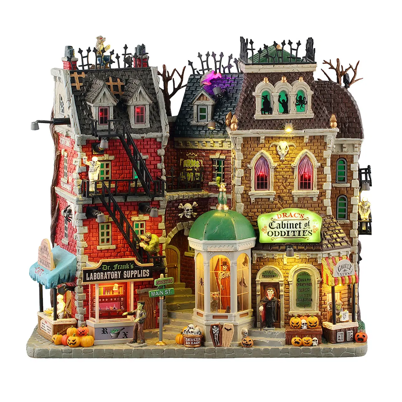 NEW Lemax Spooky Town - Monsters On Main Street