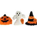 Halloween Tinsel Table Decoration