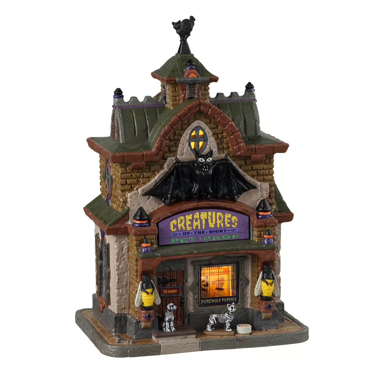Lemax Spooky Town - Creatures Of The Night Pet Shop