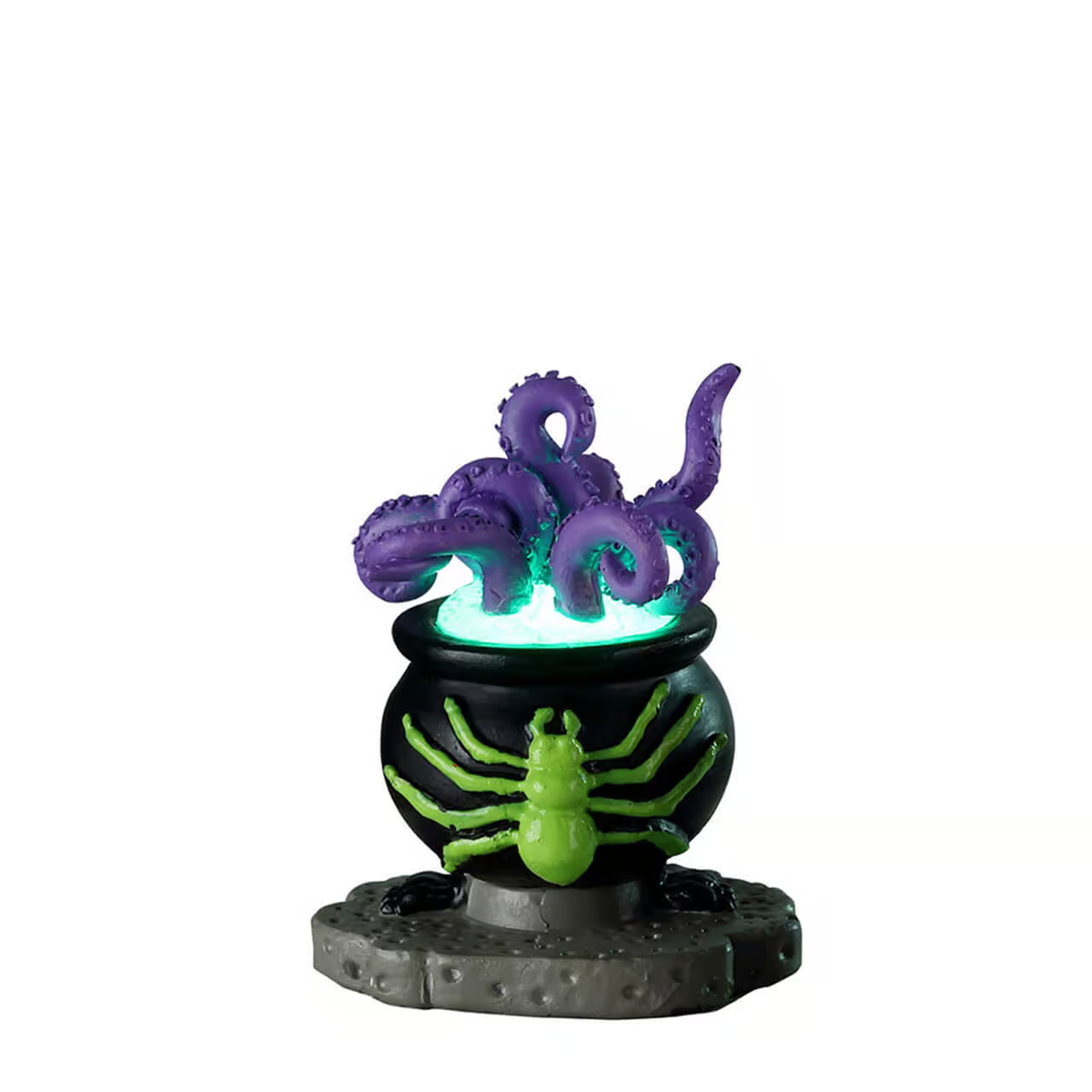 Lemax Spooky Town - Spooky Cauldron with Lights Battery Operated