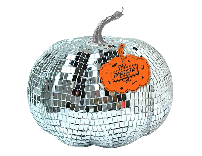 Medium Disco Pumpkin - 15cm