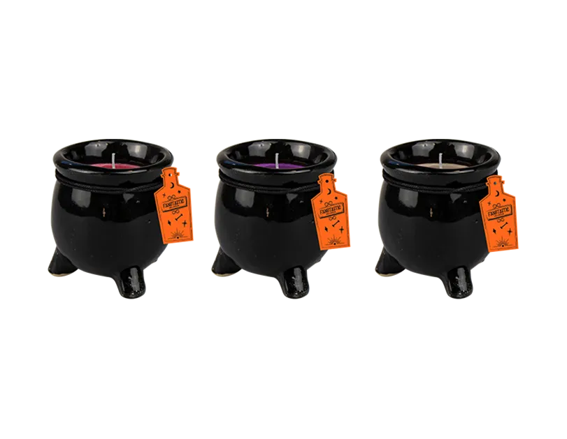 Halloween Cauldron Fragranced Candle