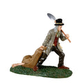 Lemax Spooky Town - Grave Digger & Body Bag Halloween Figurine