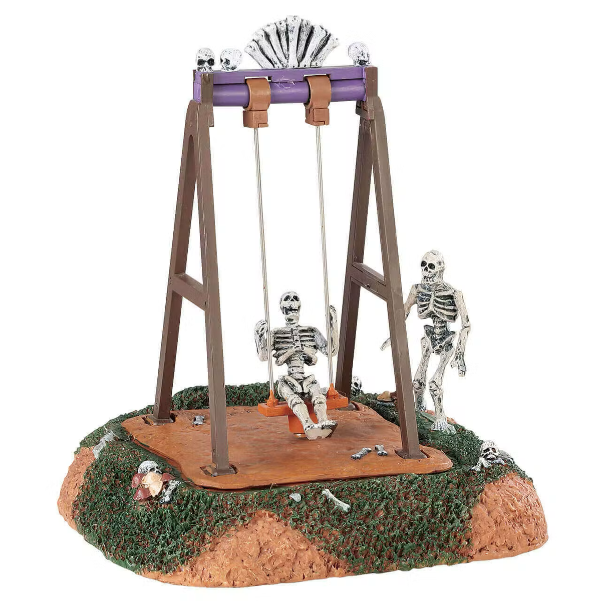 Lemax Spooky Town - Skeleton Swings