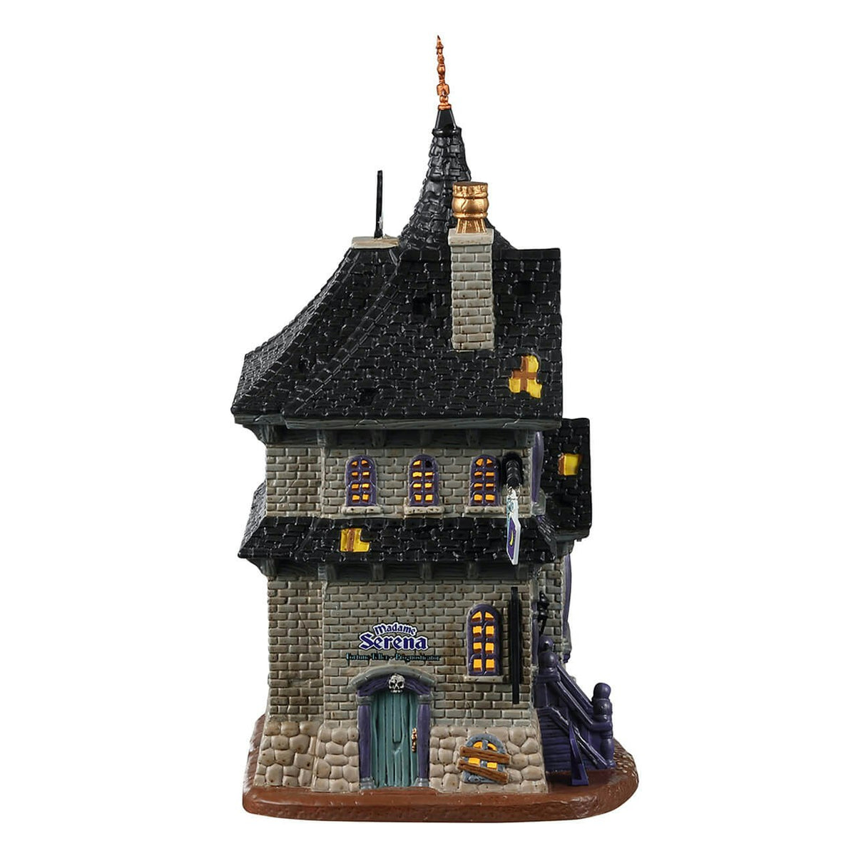 Lemax Spooky Town - The Future Looks Dark Halloween Village House with Lights