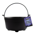 Halloween Trick or Treat Black Cauldron