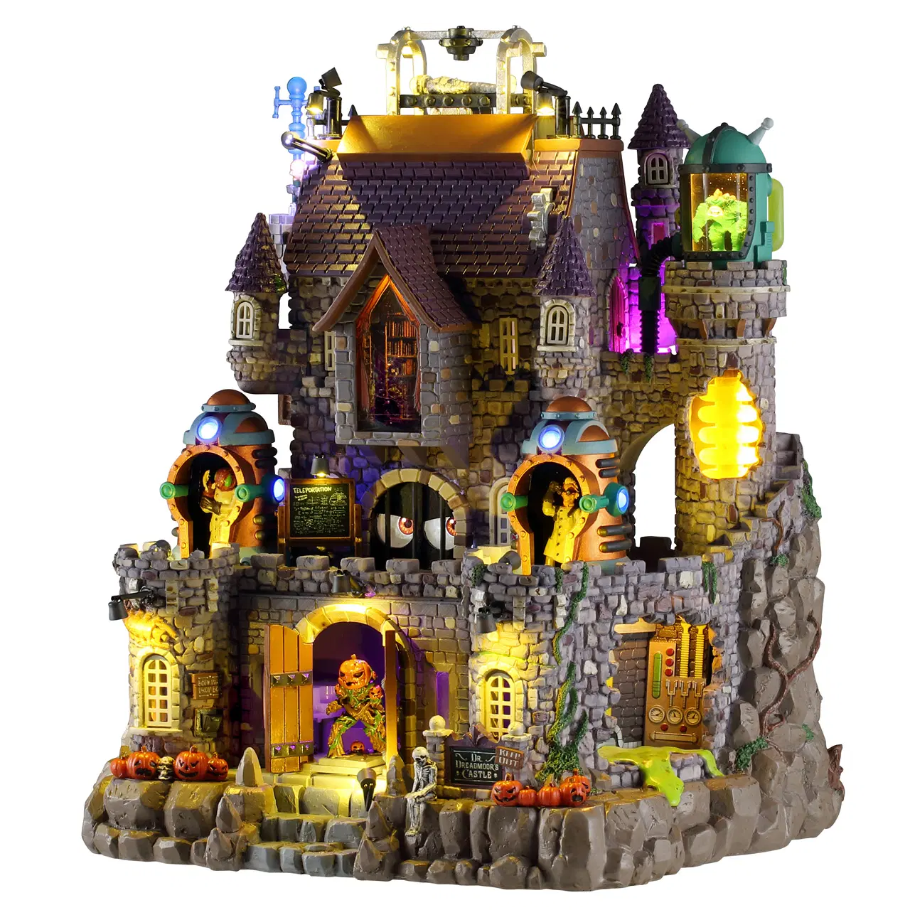 NEW Lemax Spooky Town - Dr. Dreadmoor's Castle with Lights, Sound & Motion
