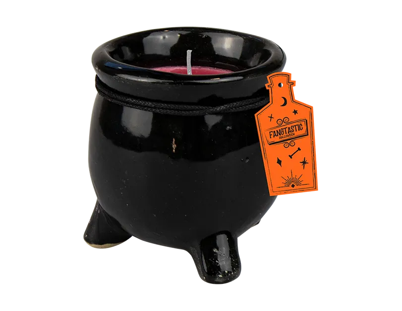 Halloween Cauldron Fragranced Candle