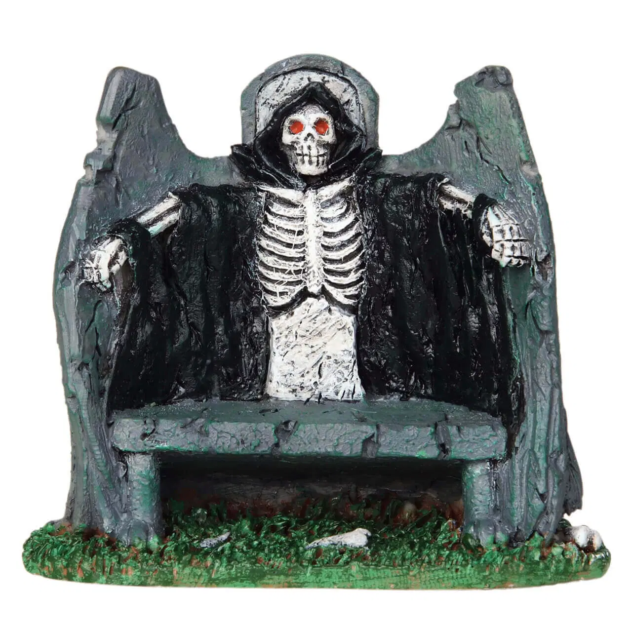 Lemax Spooky Town - Reaper Bench Halloween Village Figurine