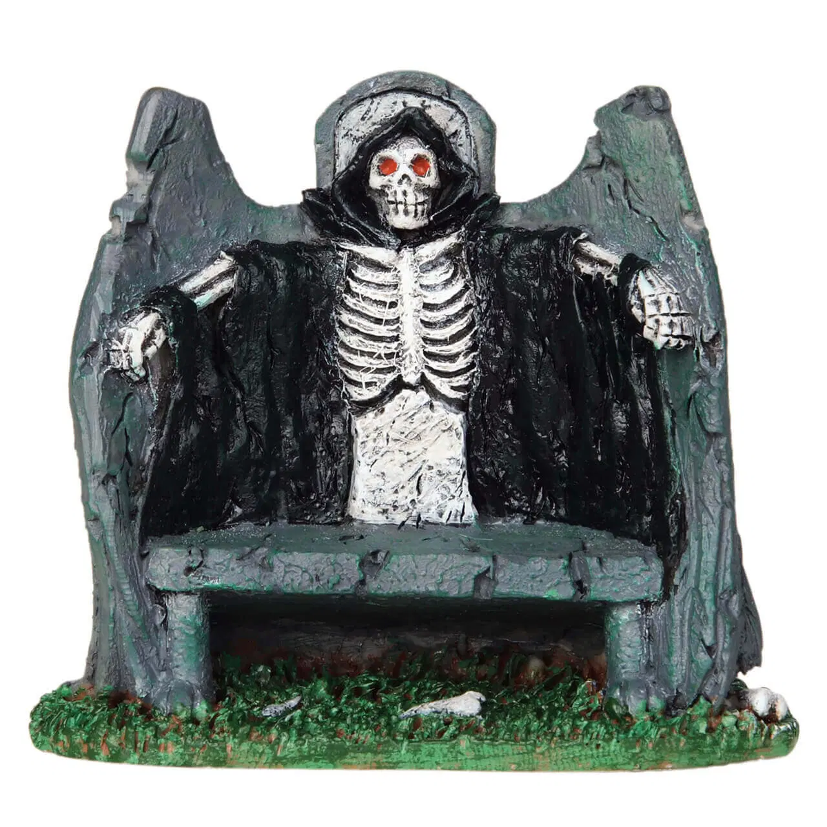 Lemax Spooky Town - Reaper Bench Halloween Village Figurine