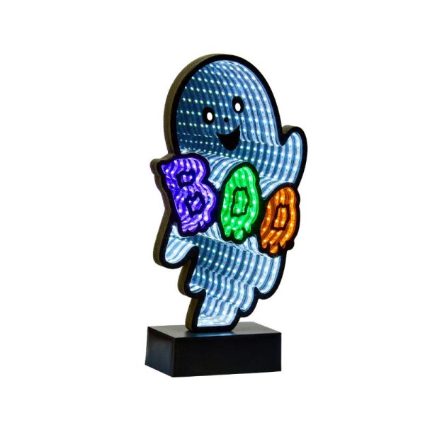 Lit Boo Ghost Infinity Mirror 28cm