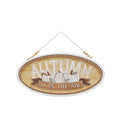 Autumnal Wooden Sign - 25cm