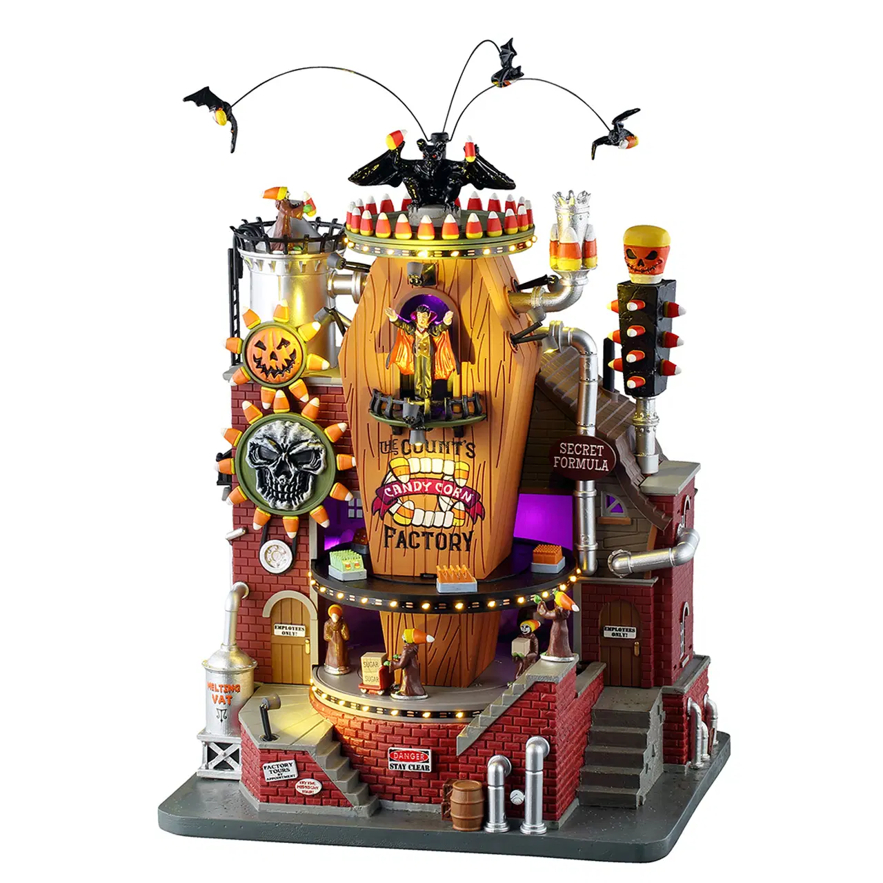 NEW Lemax Spooky Town - The Count's Candy Corn Factory