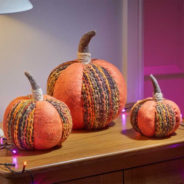 Harvest Plush Pumpkin - XL