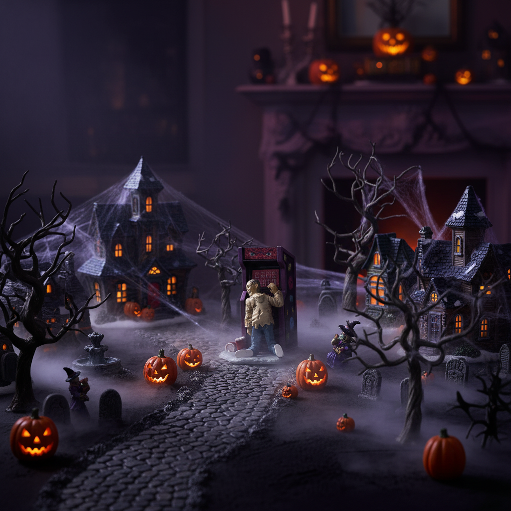 NEW Lemax Spooky Town - Game Over Halloween Village Figurine