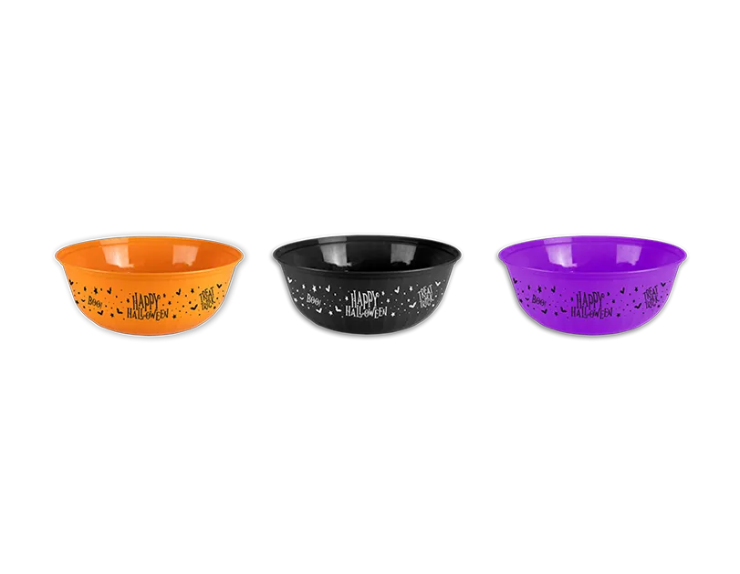 Halloween Plastic Treat Bowl 30cm
